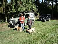 Caty und Gerda im Revier 18.10.2012