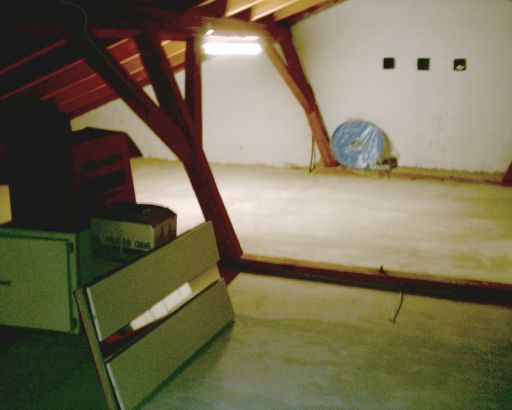 Speicher Bodenisolierung