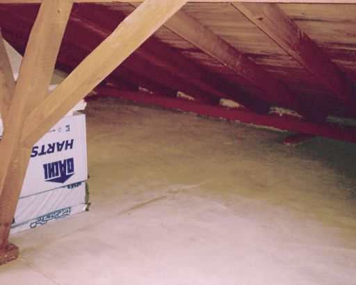 Speicher Bodenisolierung