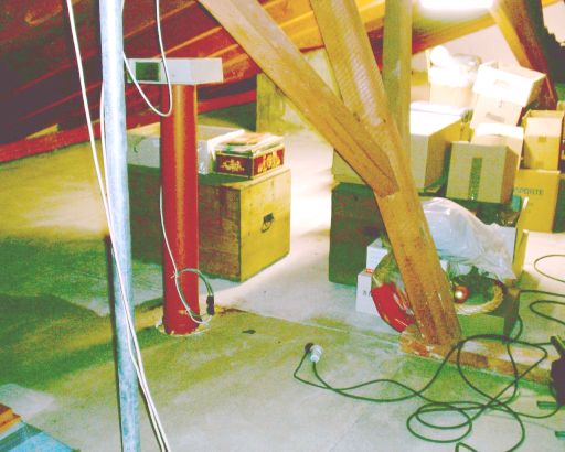 Speicher Bodenisolierung