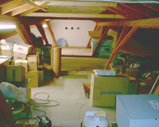 Speicher Bodenisolierung