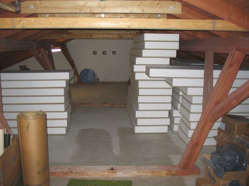 Speicher Bodenisolierung