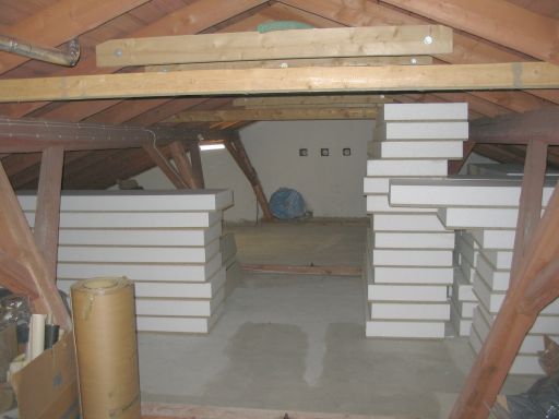 Speicher Bodenisolierung