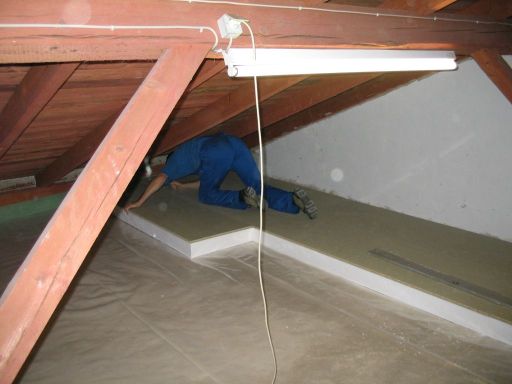 Speicher Bodenisolierung