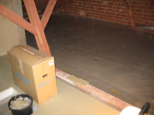 Speicher Bodenisolierung