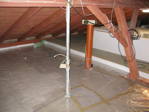 Speicher Bodenisolierung